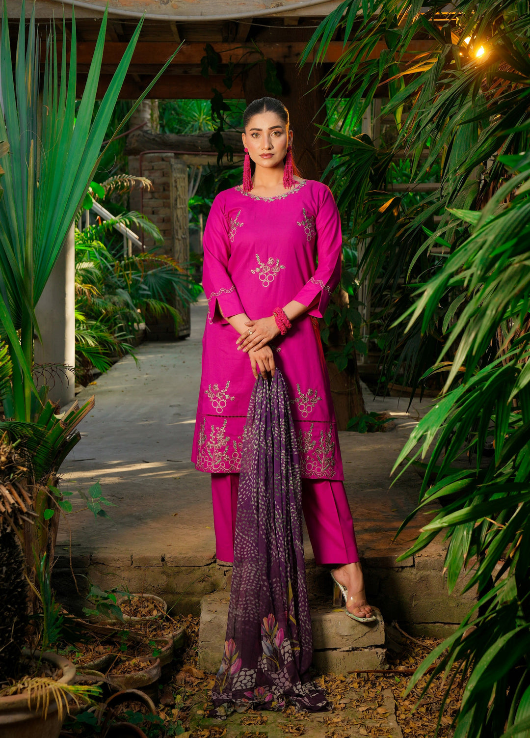 Daily Luxe by Huma Gul Unstitched Printed Lawn 3 Piece Suit MISHAHG-1105 - Casual Collection