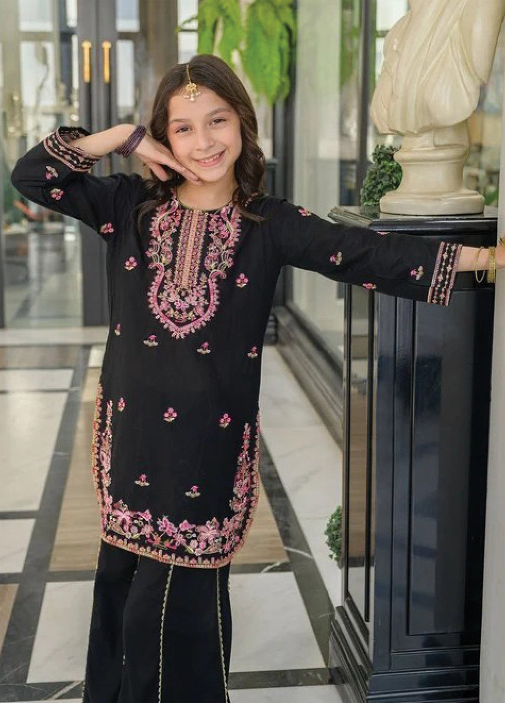 Fresh Birds Kids RTW Embroidered Lawn 2 Piece Suit Rivaan-FB-02 - Casual Collection