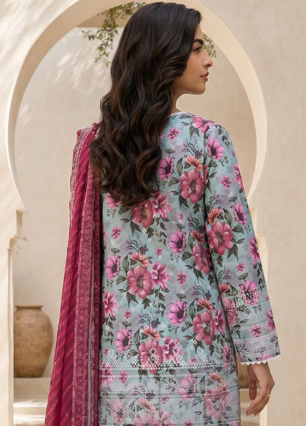 Zellbury Unstitched Printed Lawn 3 Piece Suit ZB26UCVII WUS26X38055 - Casual Collection