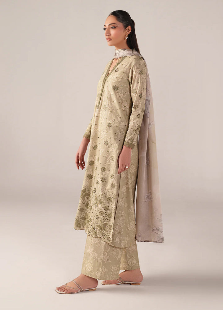 Iznik Unstitched Embroidered Lawn 3 Piece Suit IZ26US SS-07 - Summer Collection