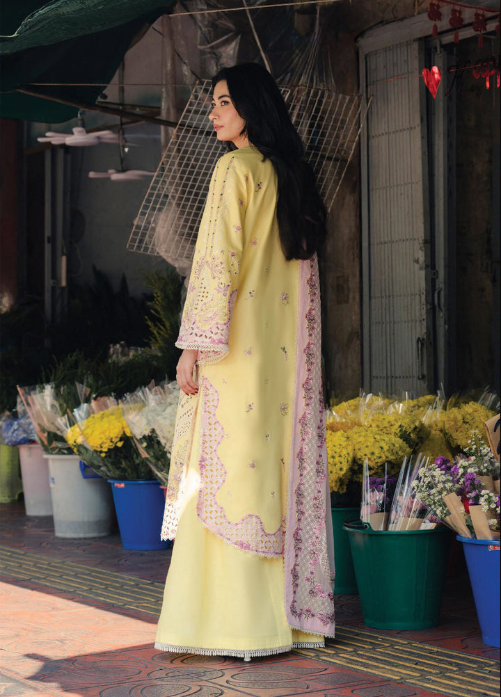 Mulaqat by Afrozeh Unstitched Embroidered Lawn 3 Piece Suit AF26UML LAMHA FWU-0060 - Festive Collection