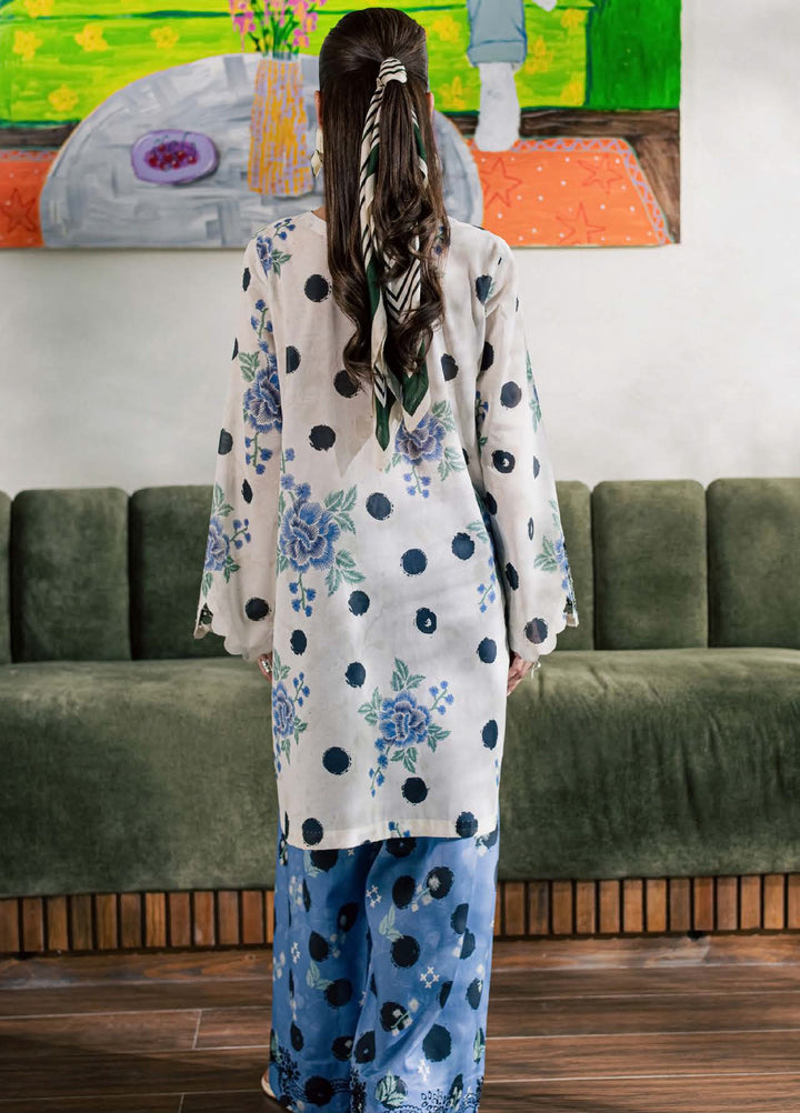 Ballerina by Nureh Unstitched Printed Chikankari Lawn 2 Piece Suit NU26UBCL NU2-212 - Casual Collection