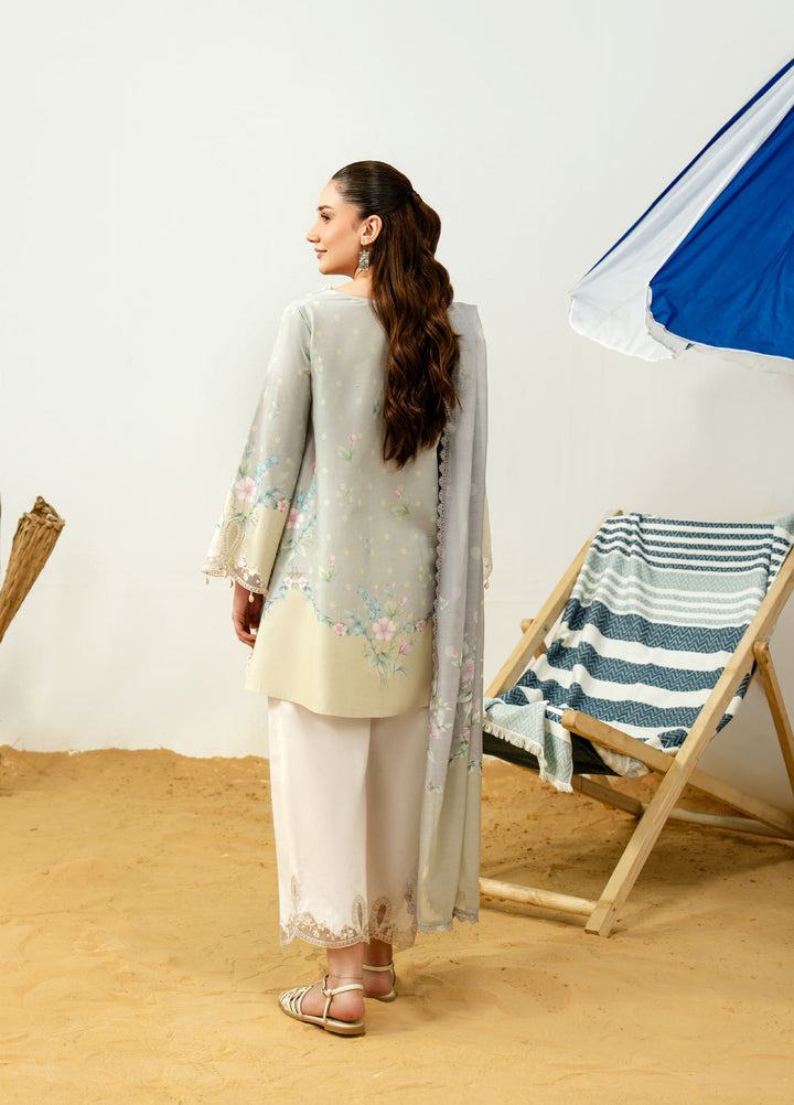 Sundaze by Zarposh Unstitched Printed Lawn 3 Piece Suit ZR26USL Nivara - Festive Collection