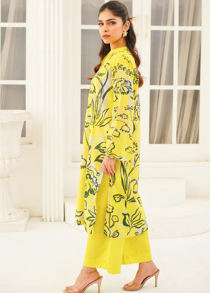 Nairah Women Pret Printed Arabic Lawn Suit NAH26PN Daffodil - Spring Collection