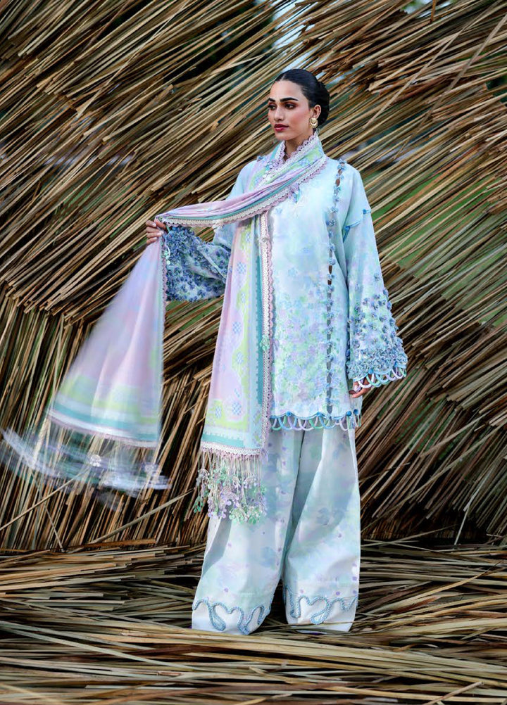 Neoma Prints by Republic Unstitched Printed Lawn 3 Piece Suit RW26UNL SP-8 ROSHAN - Summer Collection