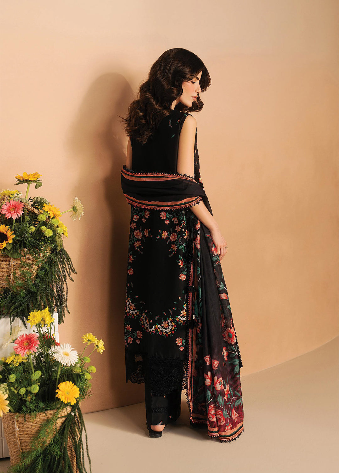 Haze A Prints by Afrozeh Unstitched Embroidered  Lawn 3 Piece Suit AF26UAP Nightlure FWU-117 - Summer Collection