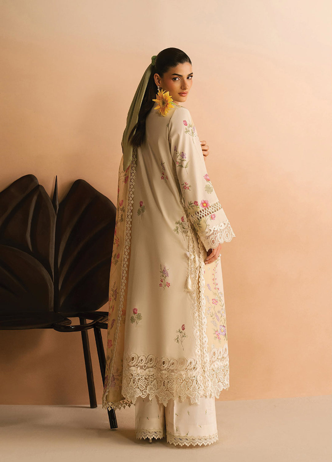 Haze A Prints by Afrozeh Unstitched Embroidered  Lawn 3 Piece Suit AF26UAP FWU-107 Lumière - Summer Collection
