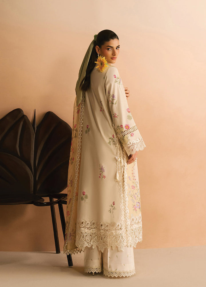 Haze A Prints by Afrozeh Unstitched Embroidered  Lawn 3 Piece Suit AF26UAP FWU-107 Lumière - Summer Collection