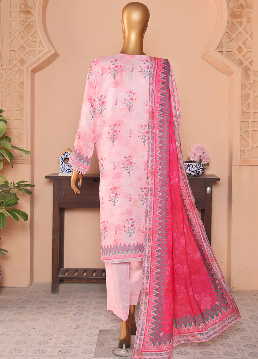Vogue by Hz Textiles Embroidered Viscose Suits Unstitched 3 Piece VFC-1329 - Winter Collection