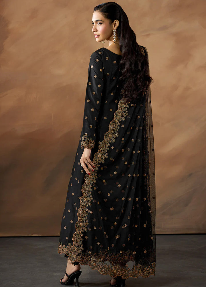Zarif Women RTW Embroidered Raw Silk 3 Piece Suit ZR26UCR ZRF - EMC -29 - Eid Collection