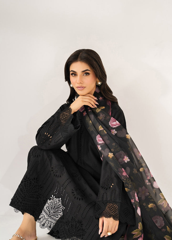 Layana by Xenia Formals Unstitched Embroidered Lawn 3 Piece Suit XE26ULL D-10 Saphie - Summer Collection