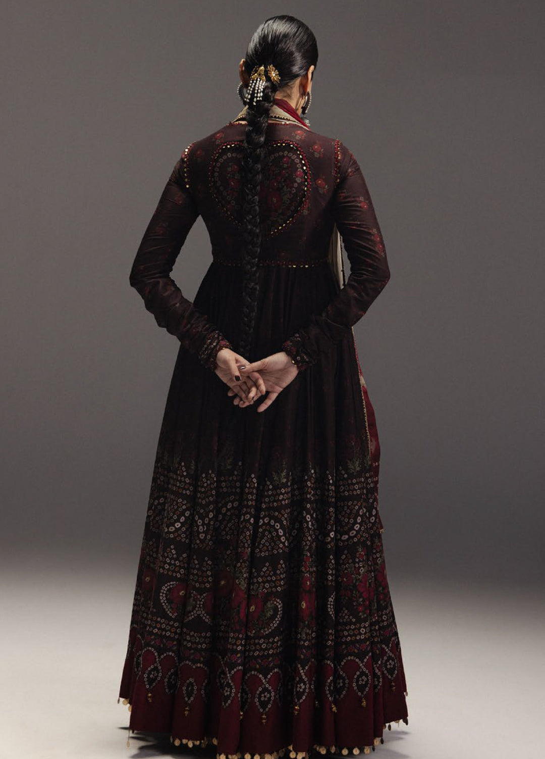Anarkali by Zara Shahjahan Unstitched Embroidered Lawn 3 Piece Suit ZS26UAL D-07 ZARMEEN - Eid Collection