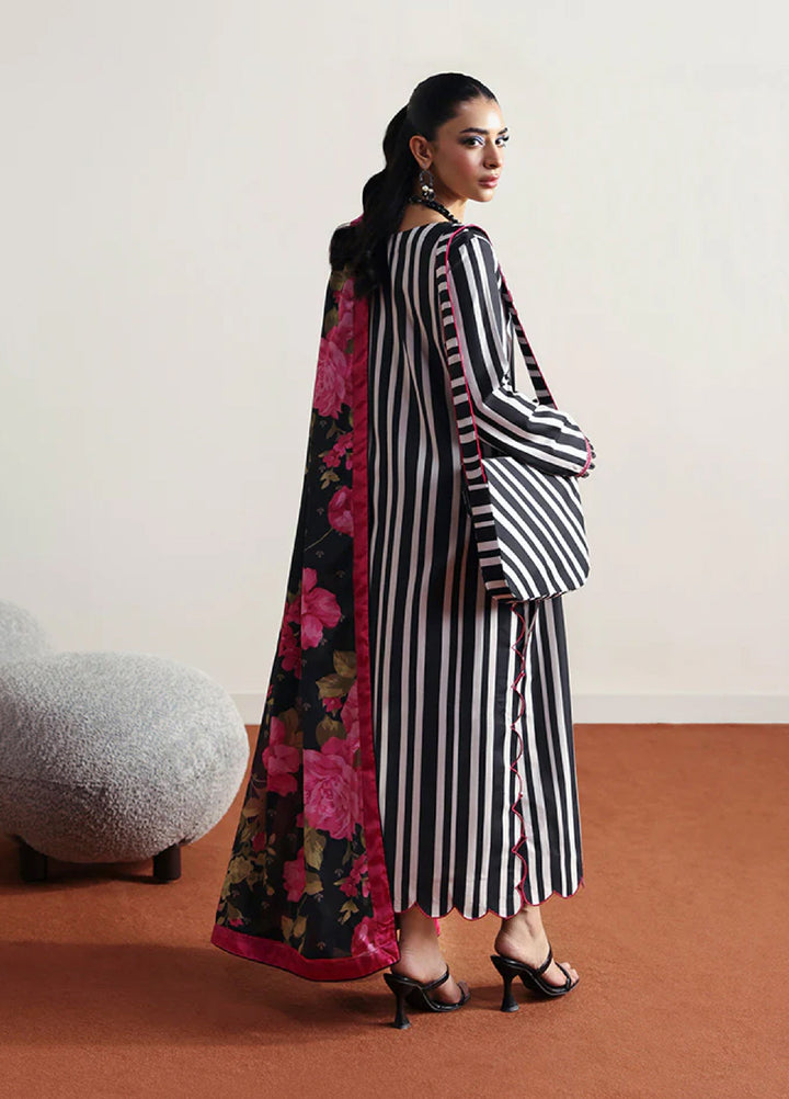 Basics by Gulaal Pret Embroidered Poly Lawn 3 Piece PL-05 Fleuron - Summer Collection