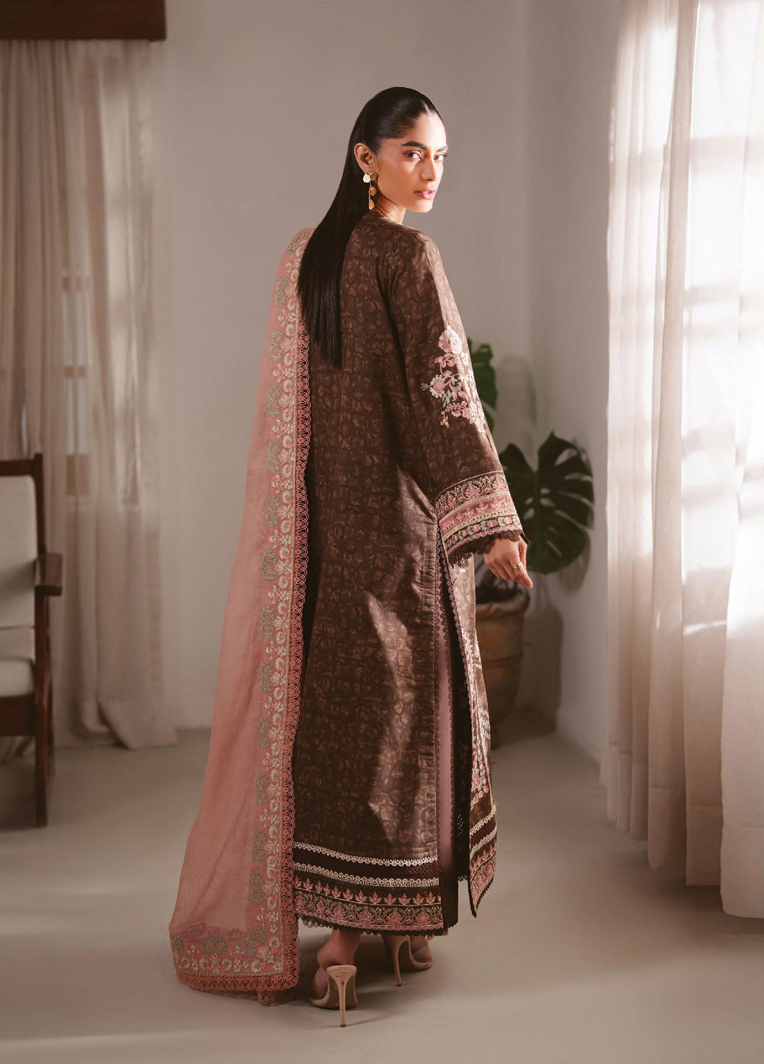 Serein by Ayzel Unstitched Embroidered Lawn 3 Piece Suit AAF26USL Selune - Eid Collection