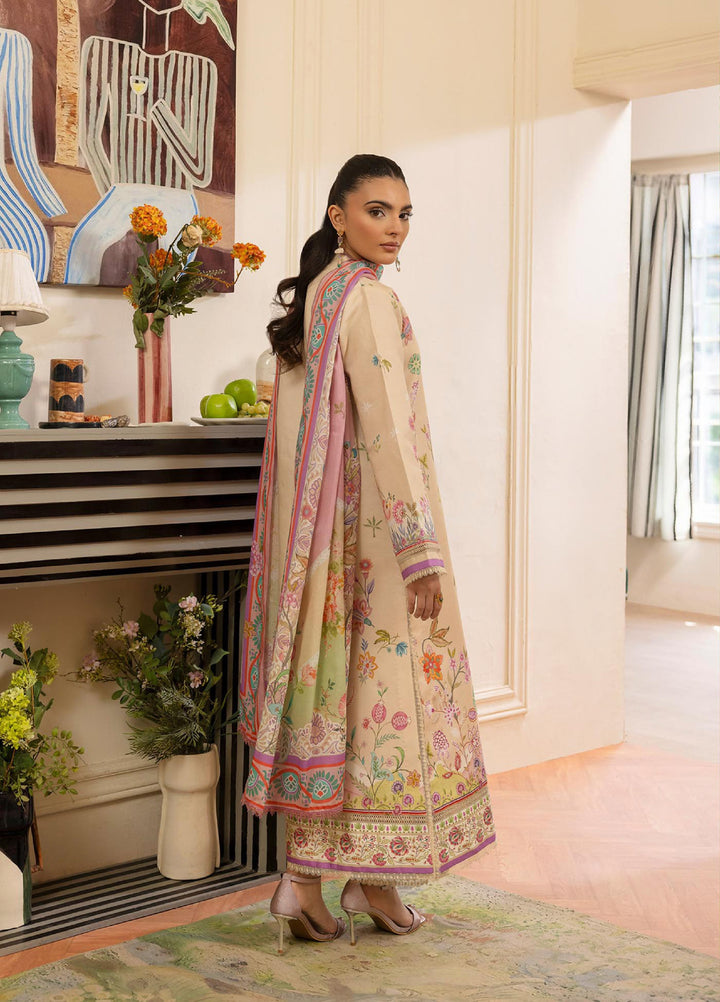 Nissa by RajBari Unstitched Printed Lawn 3 Piece Suit RB26ULN D-03 - Casual Collection