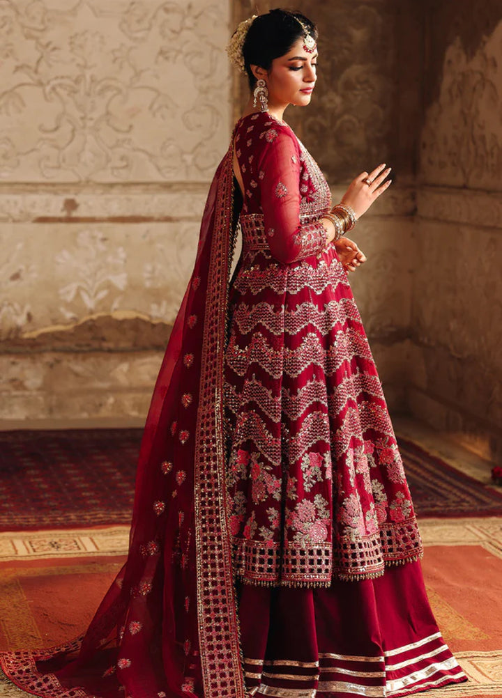 Silsila by Meeral Pret Embroidered Organza 3 Piece Dure - Festive Collection