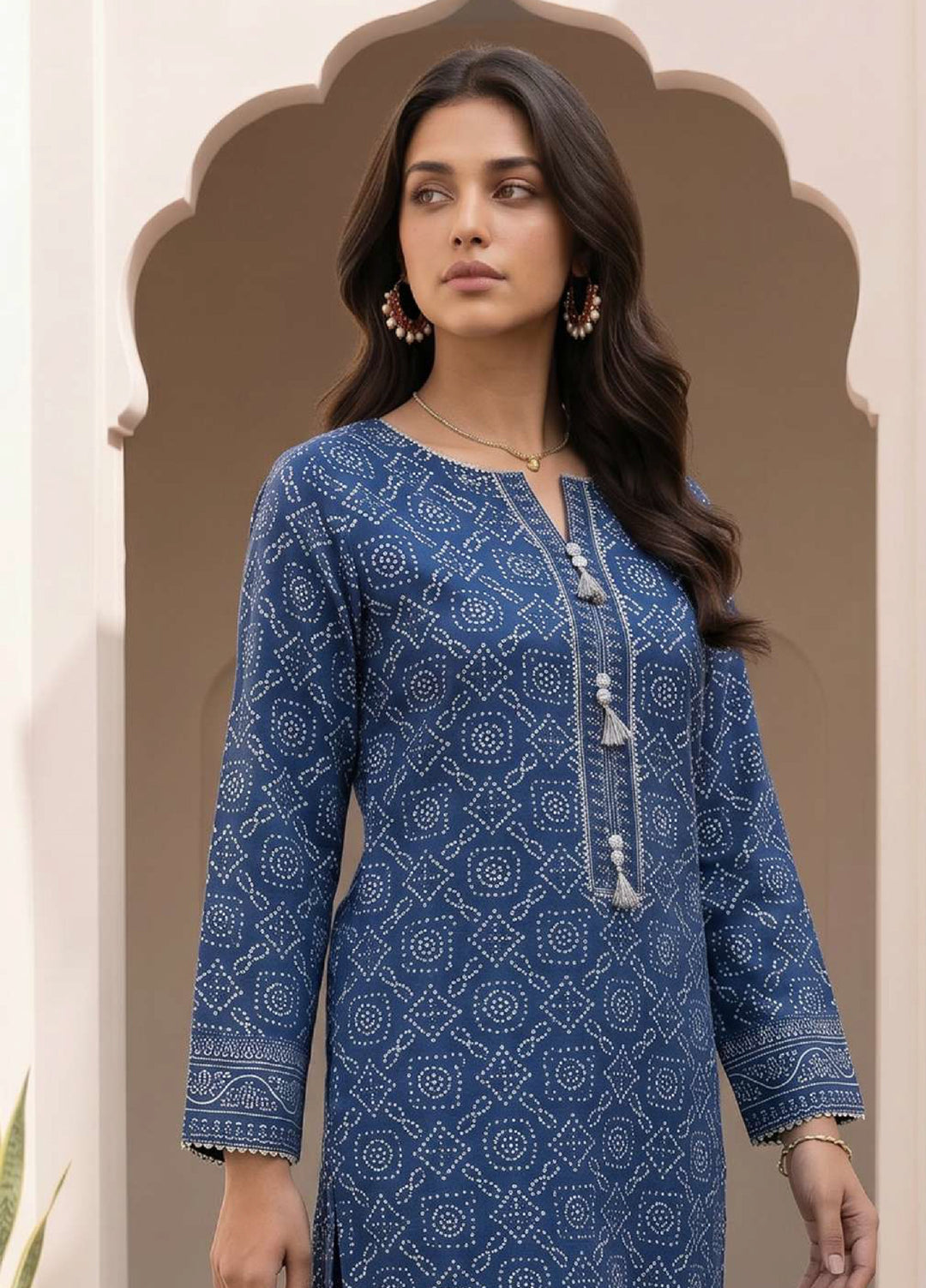 Zellbury Unstitched Embroidered Lawn 2 Piece Suit ZB26UC WUS26E20809 - Casual Collection
