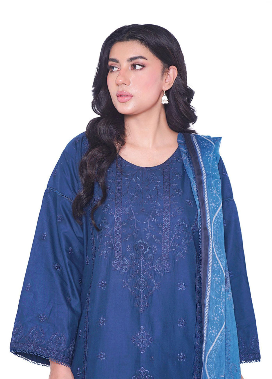 Ileen by naba bilal Unstitched Embroidered Lawn 3 Piece Suit IN26UEL Amilia - Casual Collection
