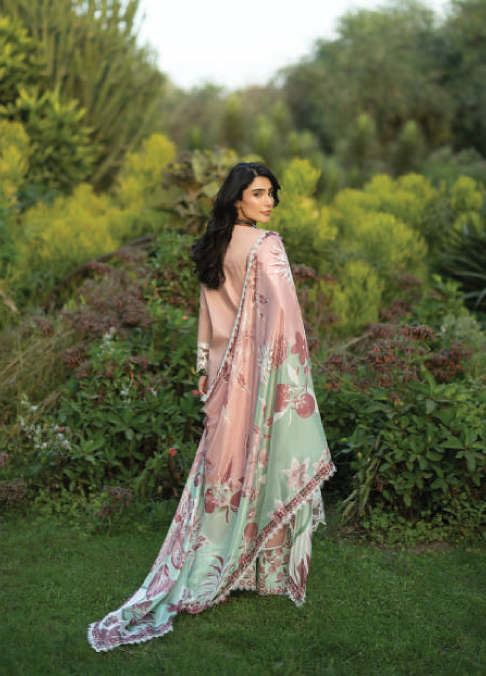 Zainab Chottani Unstitched Embroidered Lawn 3 Piece Suit ZC26ULE Esme 02 - Eid Collection