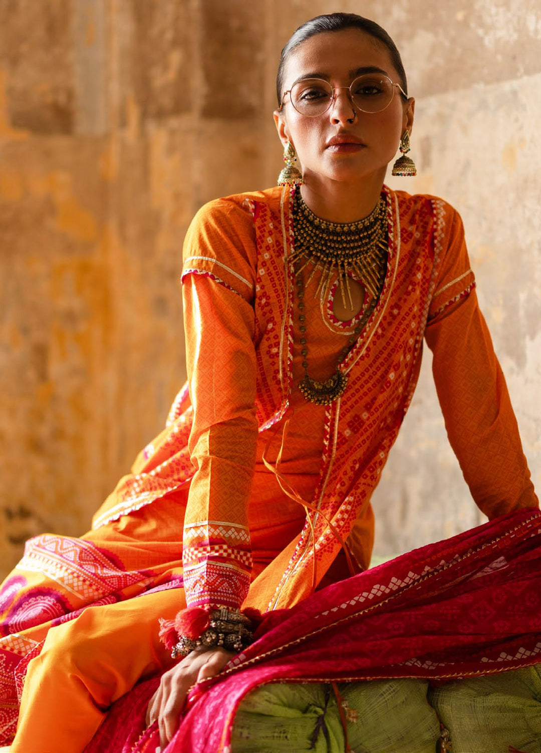 The Chunri by Gul Ahmed Unstitched Printed Lawn 3 Piece Suit GA26UTCL CL-62173 A - Summer Collection