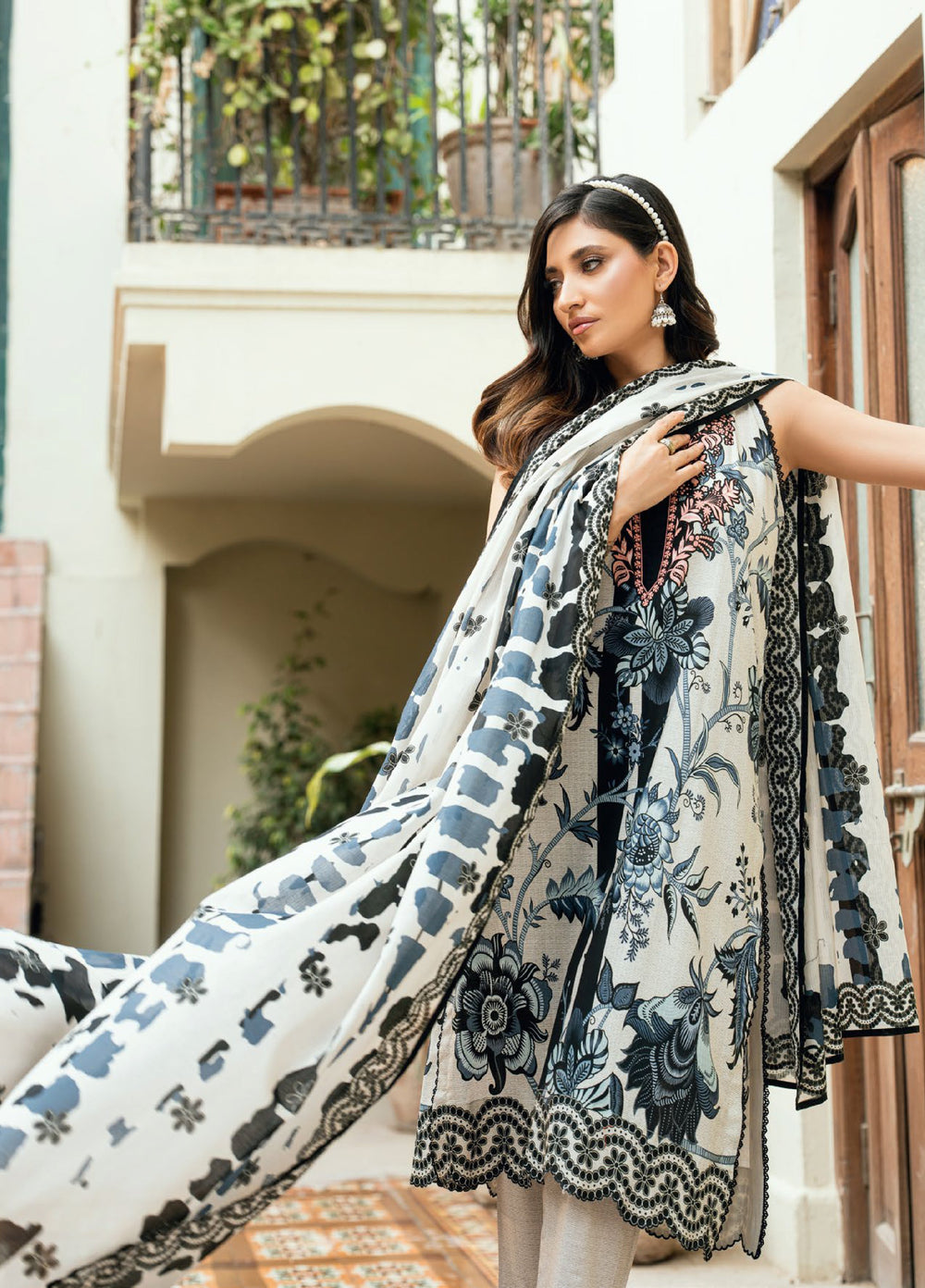 Desert Rose by Gul Ahmed Unstitched Printed Lawn 3 Piece Suit GA26UDRL CH-62018 - Summer Collection