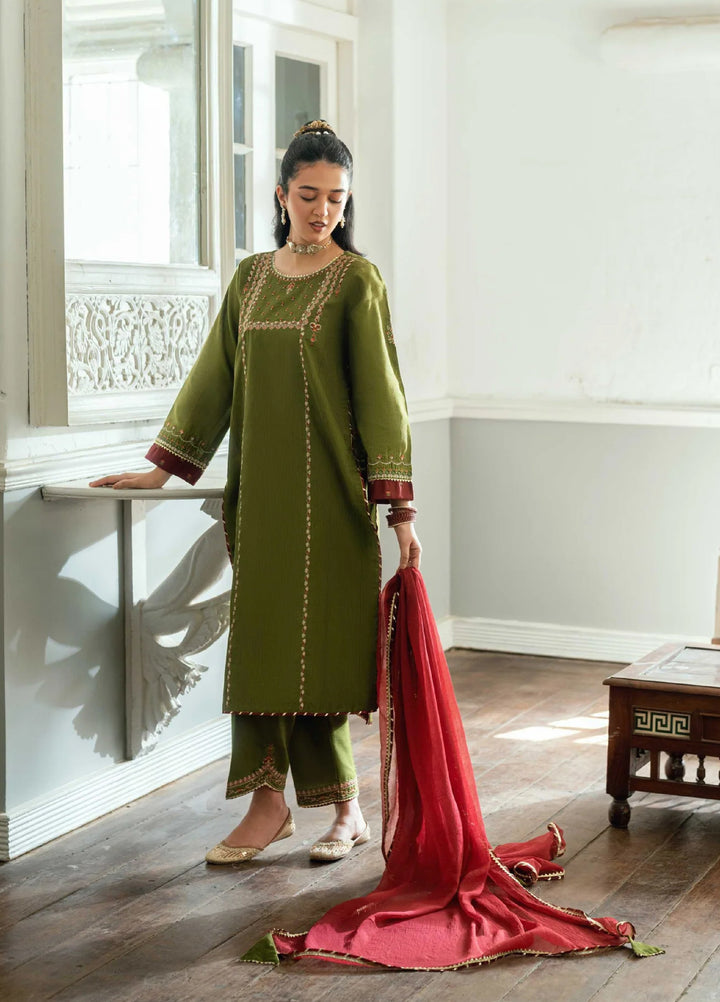 Omal by Komal Pret 3 Piece Cotton Susi Suit Rawish - Festive Collection