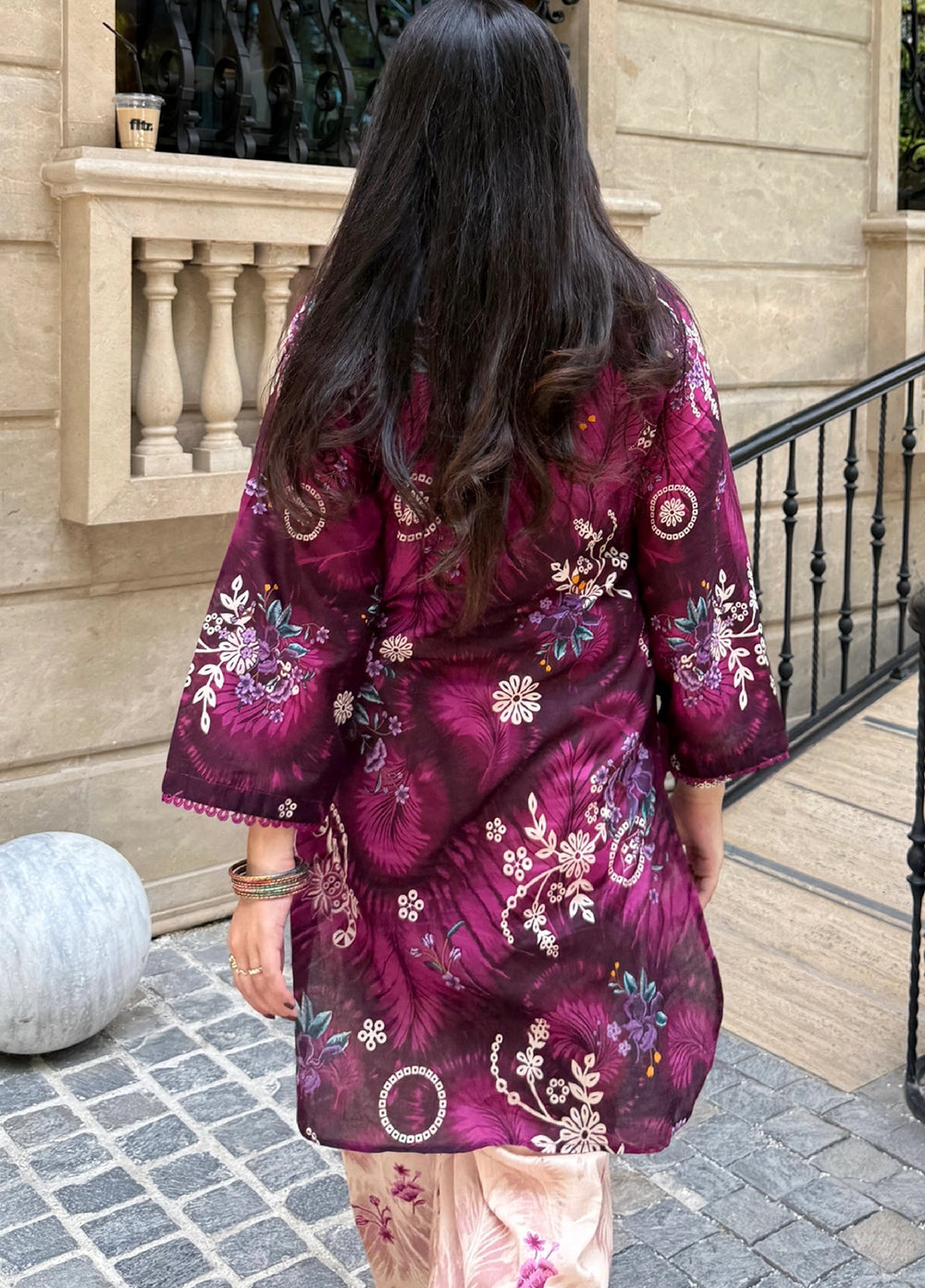 Rashid Textiles Women RTW Embroidered Lawn 2 Piece Suit D-02 Purple - Casual Collection