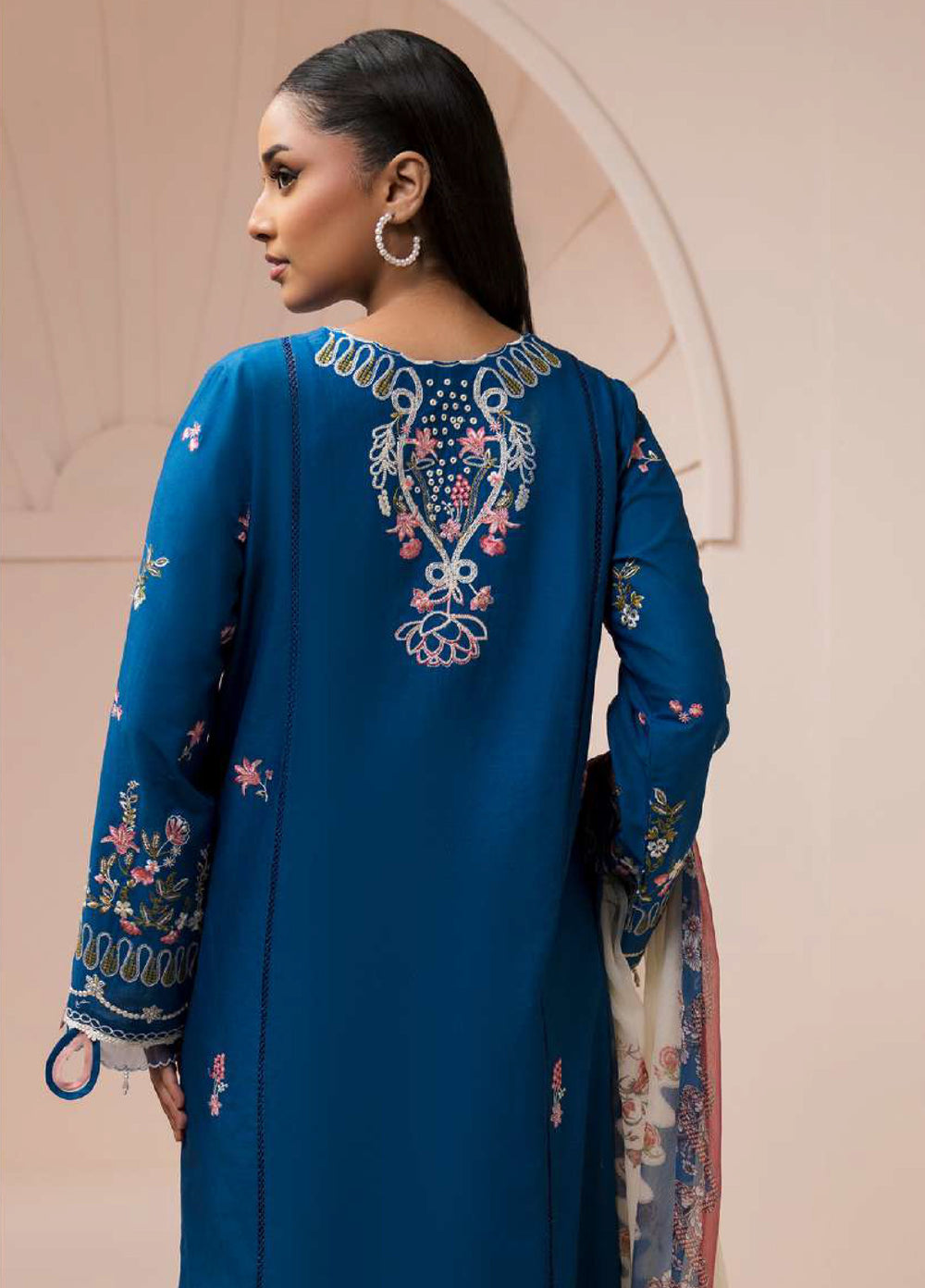 Zellbury Unstitched Printed Lawn 3 Piece Suit ZB26UC WUS26E30455 - Casual Collection