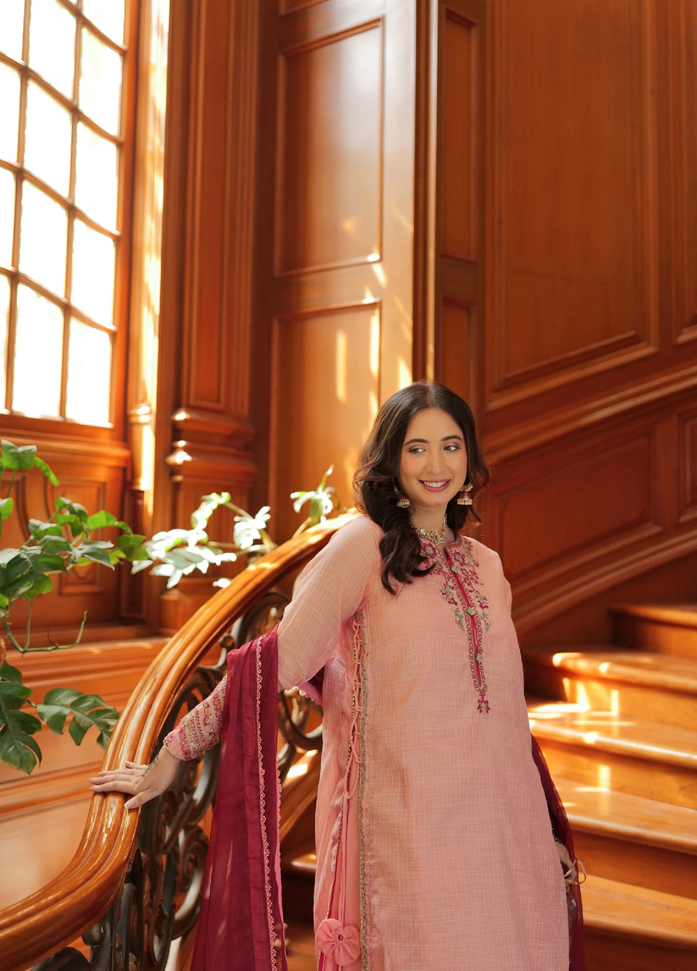 Omal by Komal Behnon Ki Eid Organza 2 Piece Pret Suit Ailiya - Festive Collection