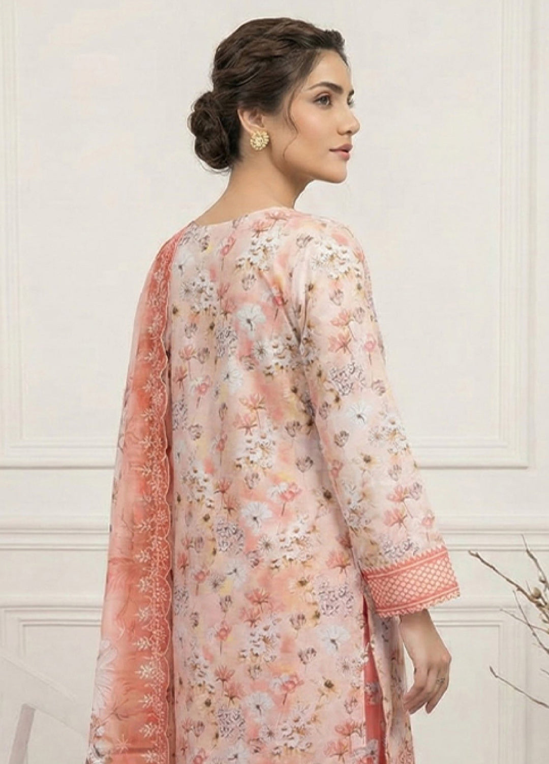 Anmol by Ishq e Rang RTW Embroidered Lawn 3 Piece Suit IR26RA Mira AA-6 - Casual Collection