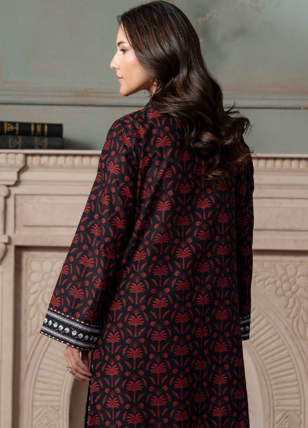 Zellbury Unstitched Printed Lawn 2 Piece Suit ZB26UC WUS26X20803 - Casual Collection