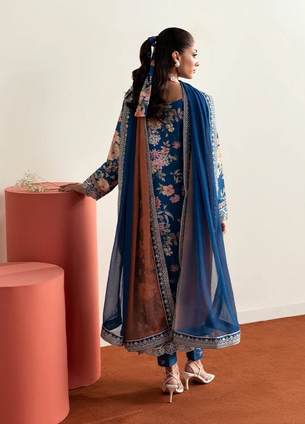 Basics by Gulaal Pret Embroidered Poly Lawn 3 Piece PL-02 Serenade - Summer Collection