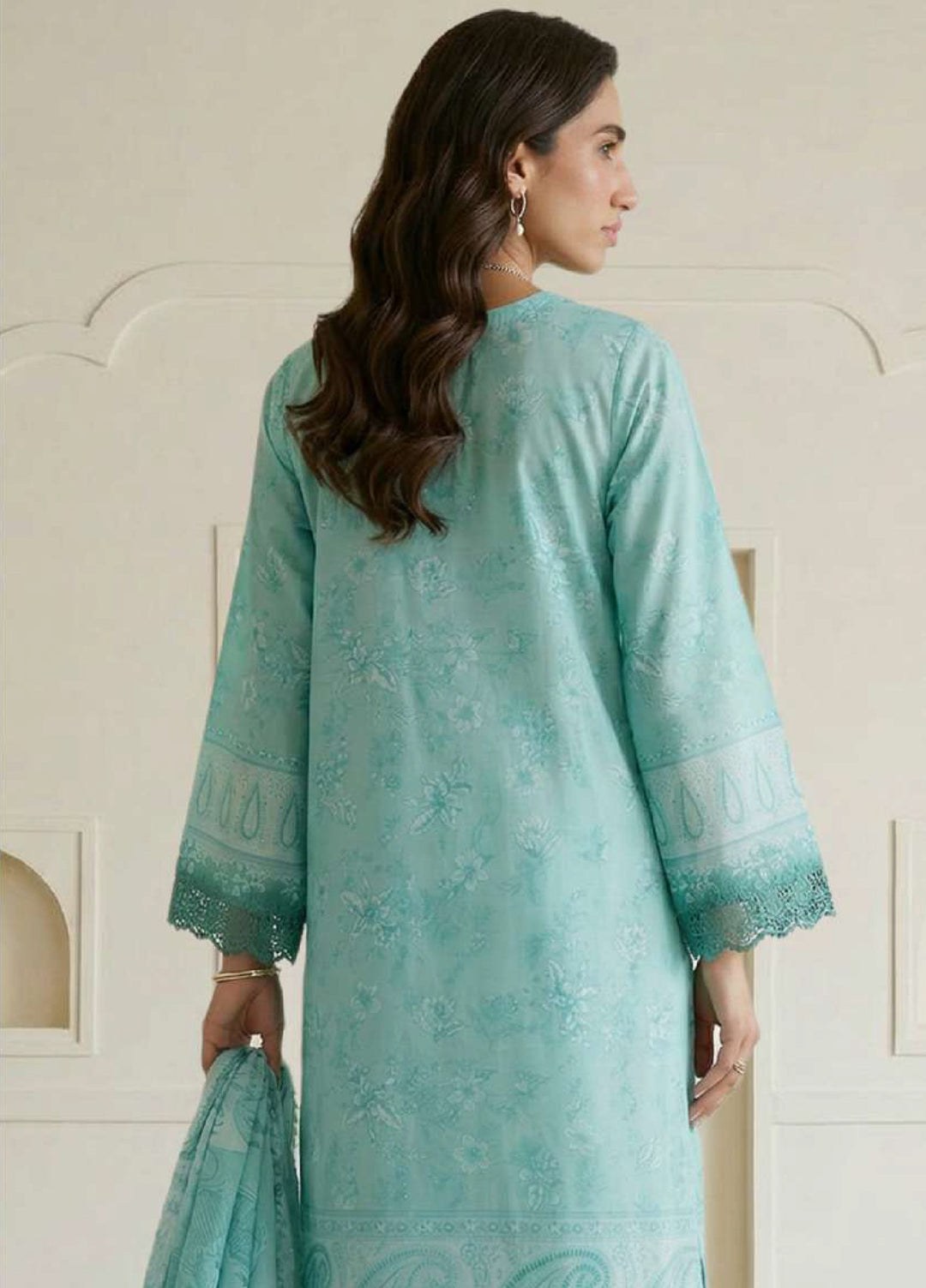 Zellbury Unstitched Printed Lawn 3 Piece Suit ZB26UCVII WUS26X30954 - Casual Collection