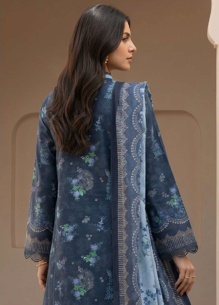 Zellbury Unstitched Printed Lawn 3 Piece Suit ZB26UCVII WUS26X38107 - Casual Collection