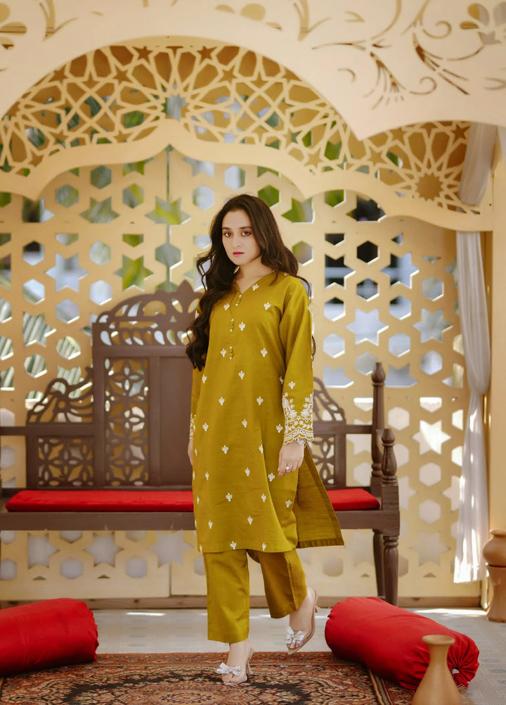 Rang e Bahar by Tng Women Pret Embroidered 2 Piece Eshaa - Winter Collection