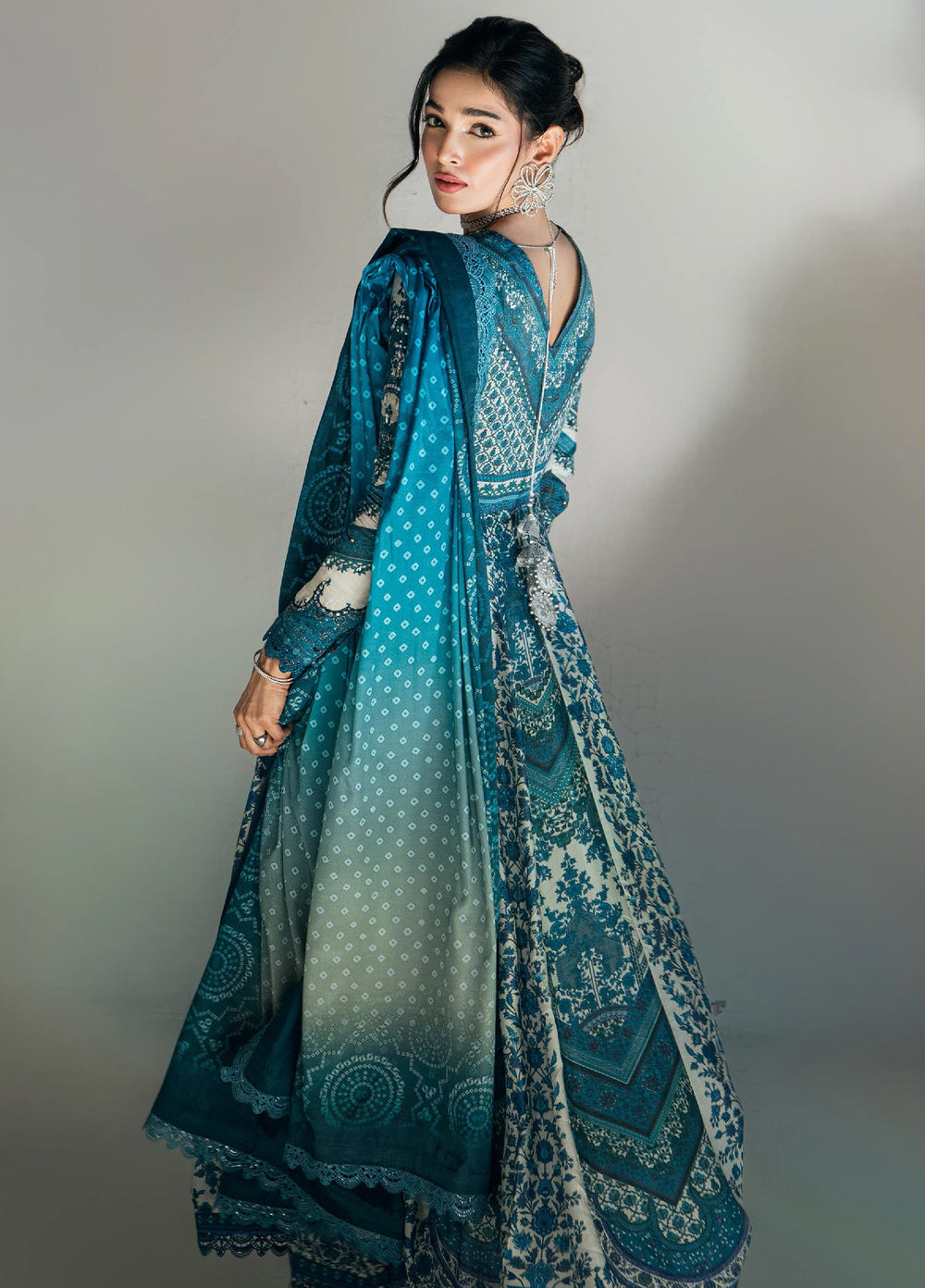 Monarque en Silk by Sahane Hand work Silk 3 Piece Suit CT-37001-Dynaste - Festive Collection