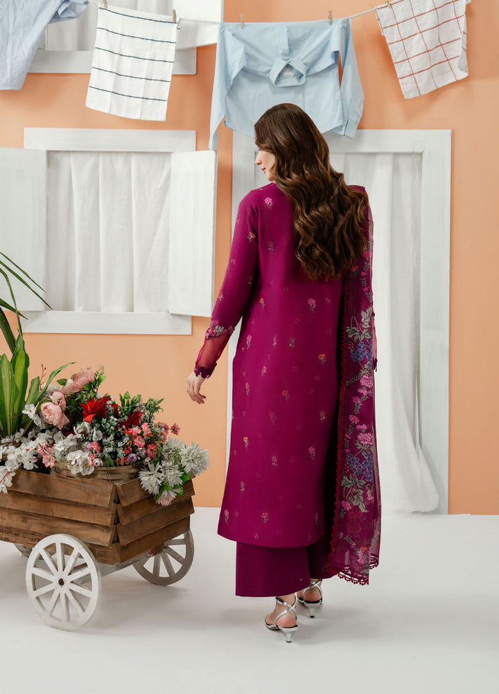 Sundaze by Zarposh Unstitched Printed Lawn 3 Piece Suit ZR26USL Virelle - Festive Collection