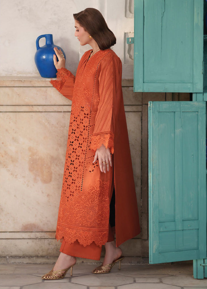 Nilofer by Mahnur Unstitched Embroidered Luxury Lawn 3 Piece Suit MN26ULN N-11 - Summer Collection