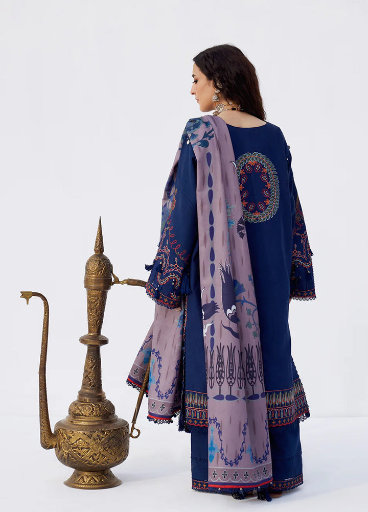 Saira Rizwan Unstitched Khaddar Embroidered Suits 3 Piece SR25UW D-08 Mahrukh - Winter Collection