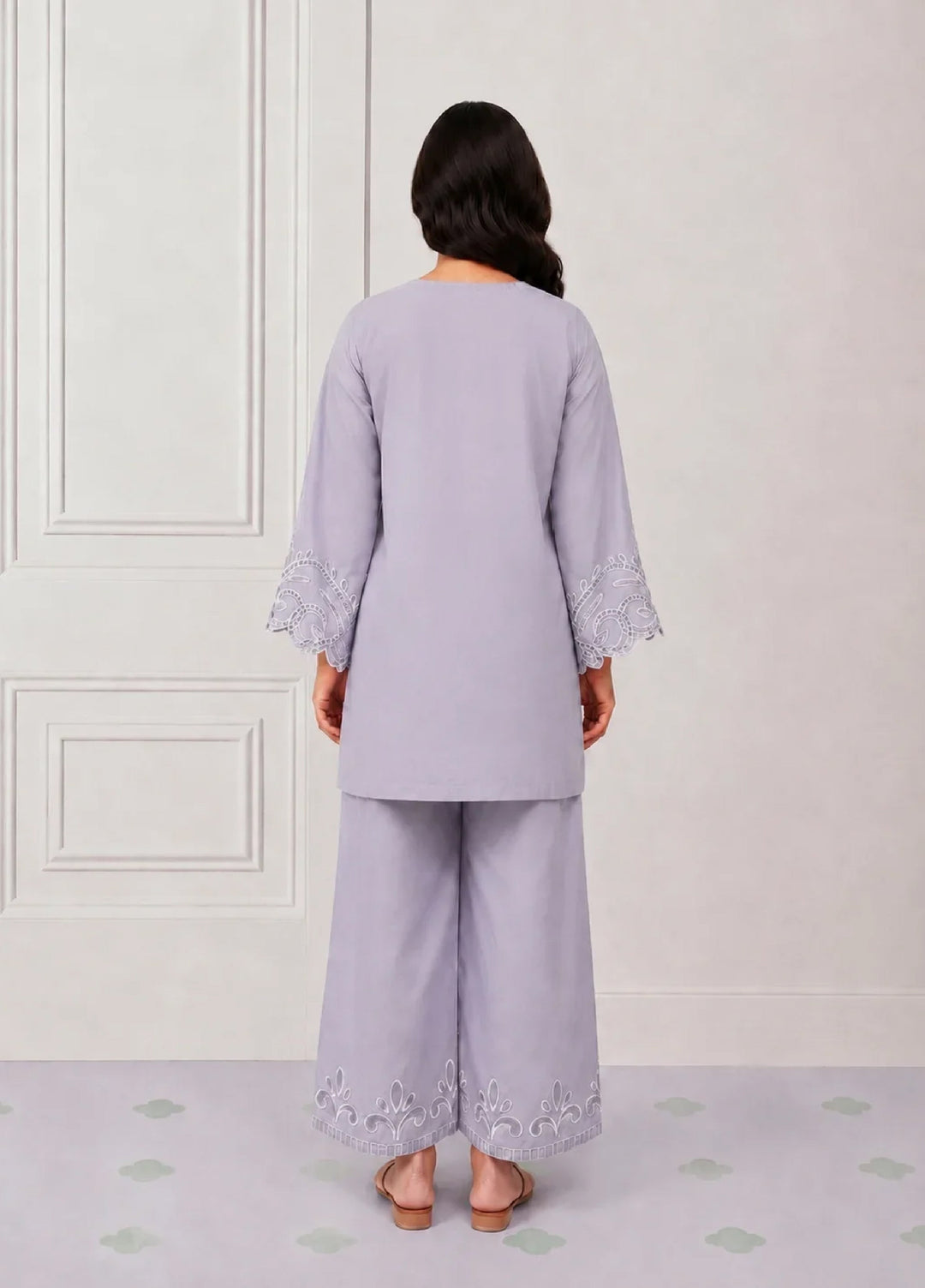 Scherezade Women RTW Embroidered Cotton Lawn 3 Piece Suit LILLY - Casual Collection
