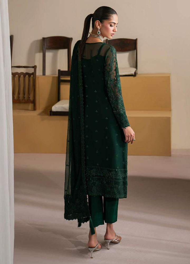 Ayla by Gulaal Unstitched Embroidered Luxury Chiffon 3 Piece Suit GL26ACF D-35 AEVA - Festive Collection