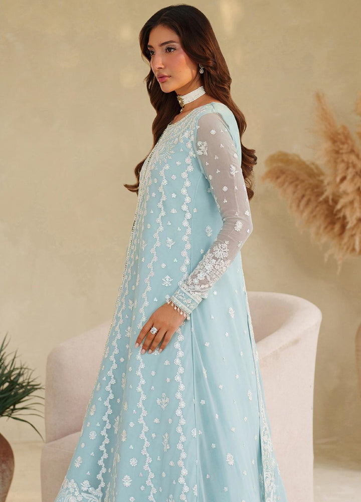 Meesa by Zarif Unstitched Chiffon Embroidered Suits 3 Piece ZR25UF ZRF-ML-04 MUNAAR - Winter Collection