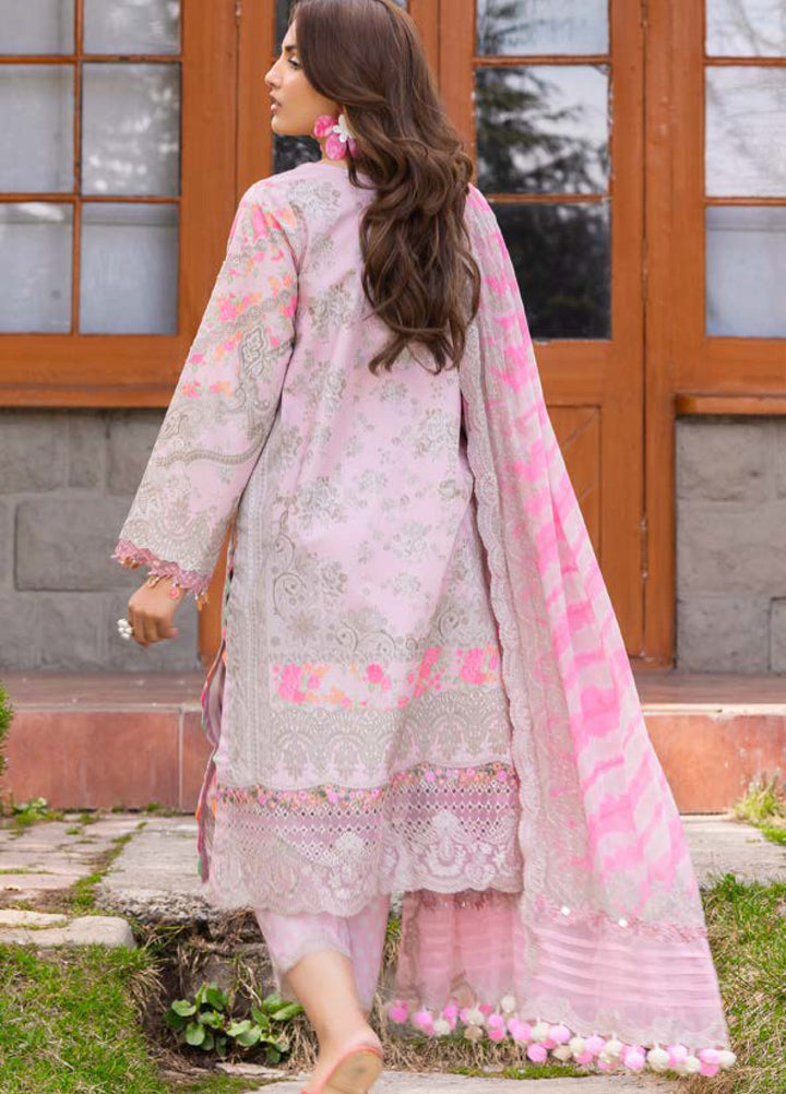 Rang e Bahar by Charizma Unstitched Embroidered Lawn 3 Piece Suit CHR26ULR CRB6-12 - Summer Collection