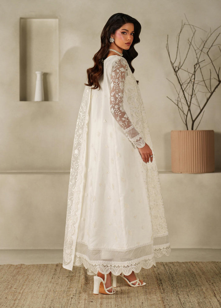 Muse Thread by Zarif Unstitched Organza Embroidered Suits 3 Piece ZRF25MT 03 SAHIL - Festive Collection