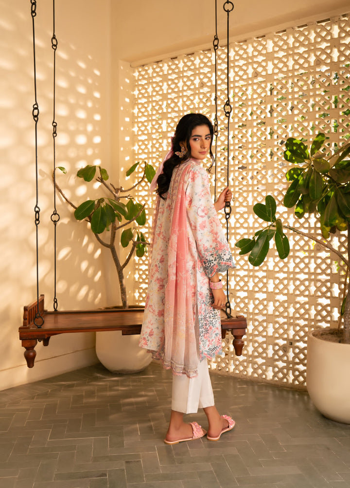 Bagh by Rashid Textiles Unstitched Embroidered Lawn 3 Piece Suit RT26UBL 3721 - Casual Collection