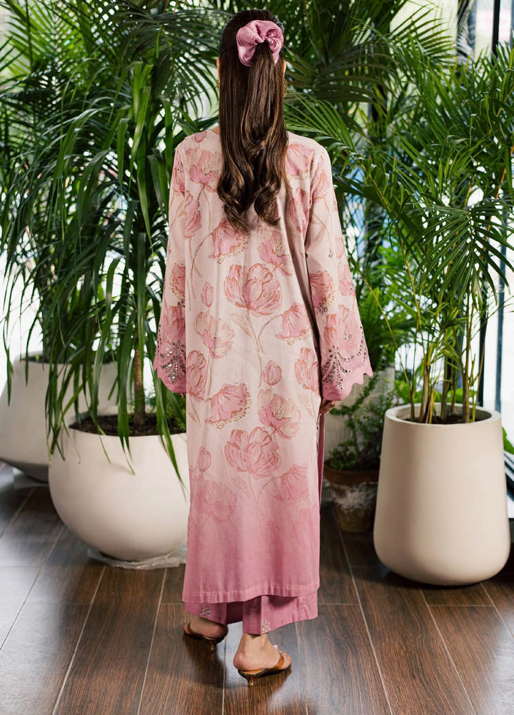 Ballerina by Nureh Unstitched Printed Chikankari Lawn 2 Piece Suit NU26UBCL NU2-215 - Casual Collection