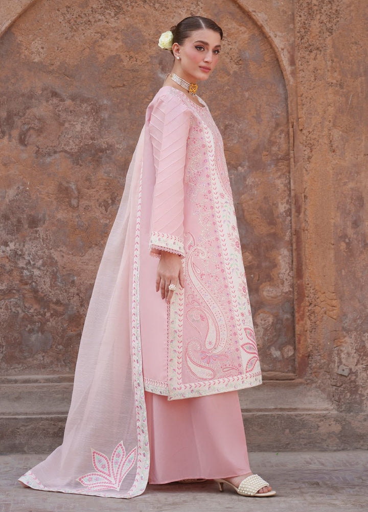 Nilofer by Mahnur Unstitched Embroidered Luxury Lawn 3 Piece Suit MN26ULN N-1 - Summer Collection