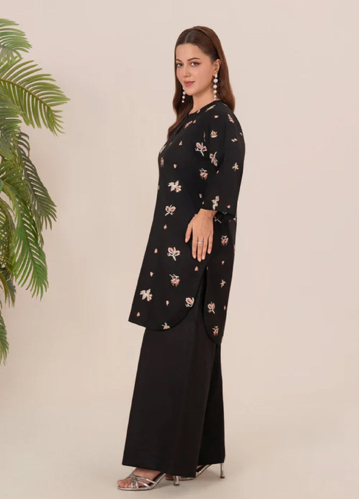 The Basic by Chandan Nagri Women Pret Co Ord Set Lawn Solids 2 Piece Lira - Summer Collection