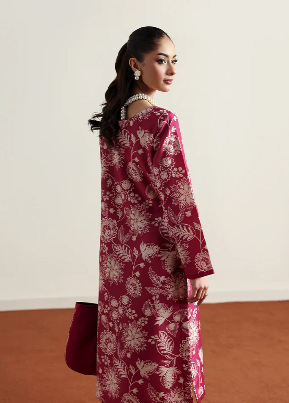 Basics by Gulaal Pret Embroidered Poly Lawn 2 Piece PL-15 Rosalee - Summer Collection