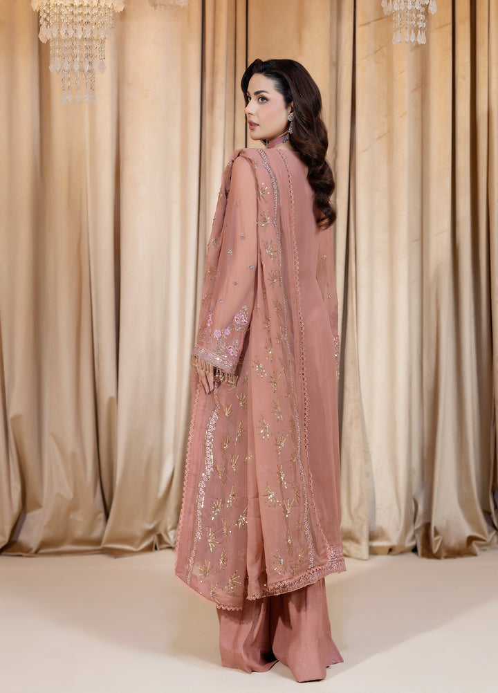 Daastan Raum by Sarb Unstitched Embroidered Chiffon 3 Piece Suit RS26UCD DCL-01 - Festive Collection